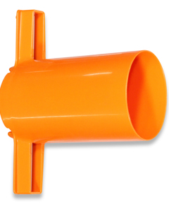 Telescopic pipe dosing unit f/feed pan ChickNic